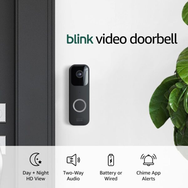 Best Deal Blink Video Doorbell + 3 Outdoor 4 smart security cameras