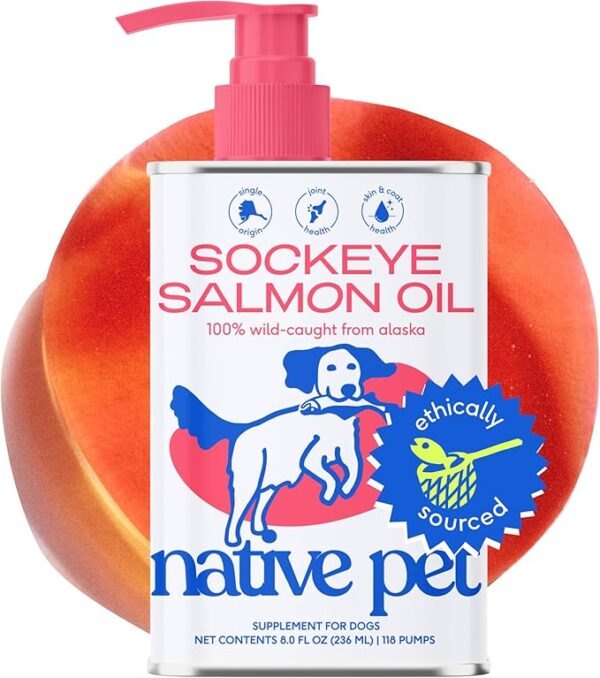 20%  OFF Native Pet Salmon Oil for Dogs & Cats