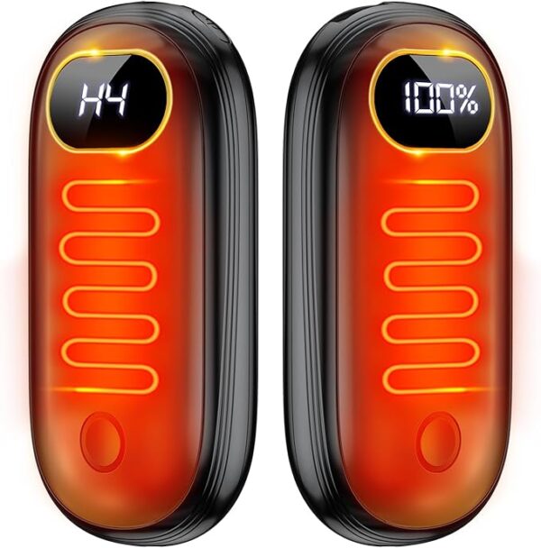 Apply $3 coupon Hand Warmers Rechargeable - 14000mAh Electric Hand Warmers Rechargeable 2 Pack