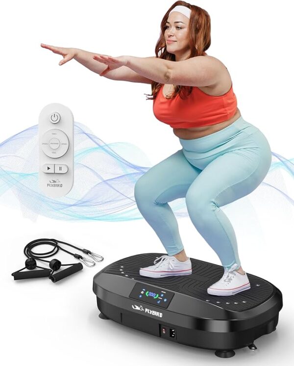 Best Deal FLYBIRD Vibration Plate- 4D & Oscillation Two Types Vibration Platform,