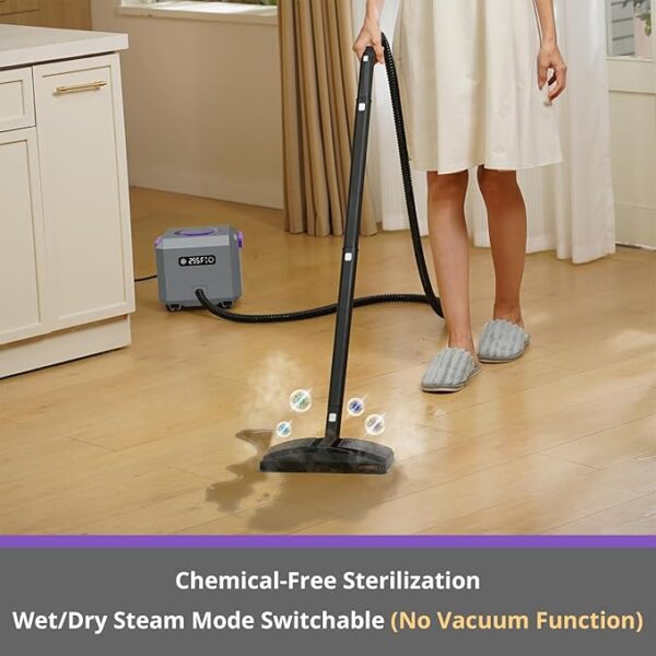 22% OFF Steam Cleaner: Fast 50-Sec Heat-Up Refill Anytime-No Cooling- - Image 2