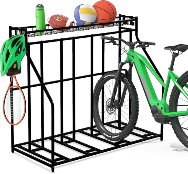 Apply 10% coupon YES4ALL 4-Bike Stand, Bike Storage Rack,